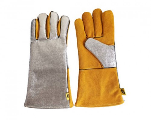 Рукавиці зварювальні Heavy Duty Gloves Aluminized ESAB L (з алюмінієм для важких умов експлуатації)