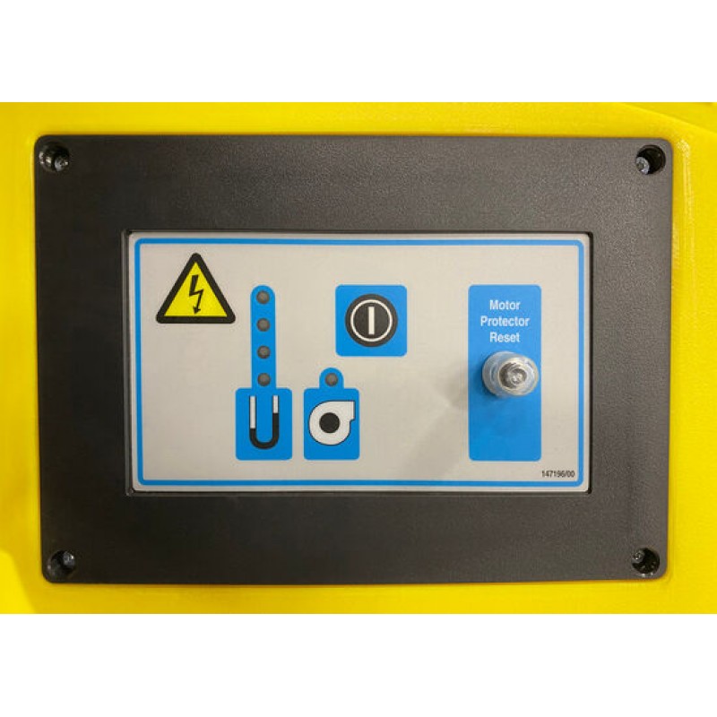 Мобільна витяжна система Origo Vac Cart W3, 230V, 50Hz, рукав 3 м, з підсвіткою